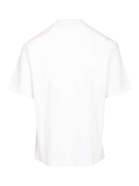 26SS 조르지오 아르마니 반팔 티셔츠 GM003613TE10629U0006 White - GIORGIO ARMANI