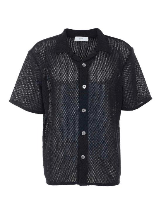 26SS 던스트 반팔 셔츠 UDSH6B323BK Black