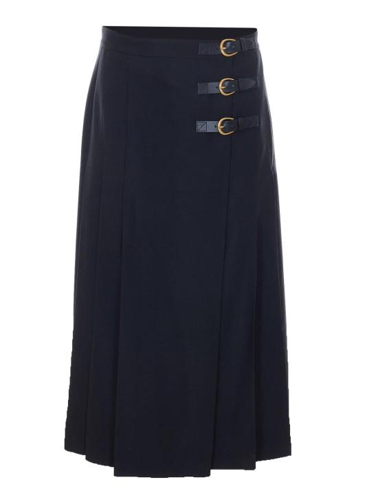 26SS 끌로에 미디 스커트 26SJU11067001 Black