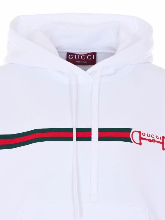 26SS 구찌 후드 티셔츠 837930XJHM09051 White - GUCCI