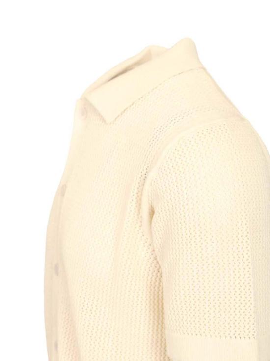 26SS 메종키츠네 가디건 QM00505KT11970383 White - MAISON KITSUNE
