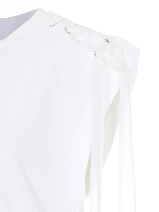26SS 트윈셋 반팔 티셔츠 261TP211100001 White - TWINSET