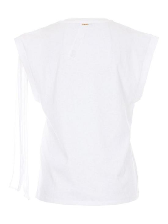 26SS 트윈셋 반팔 티셔츠 261TP211100001 White - TWINSET