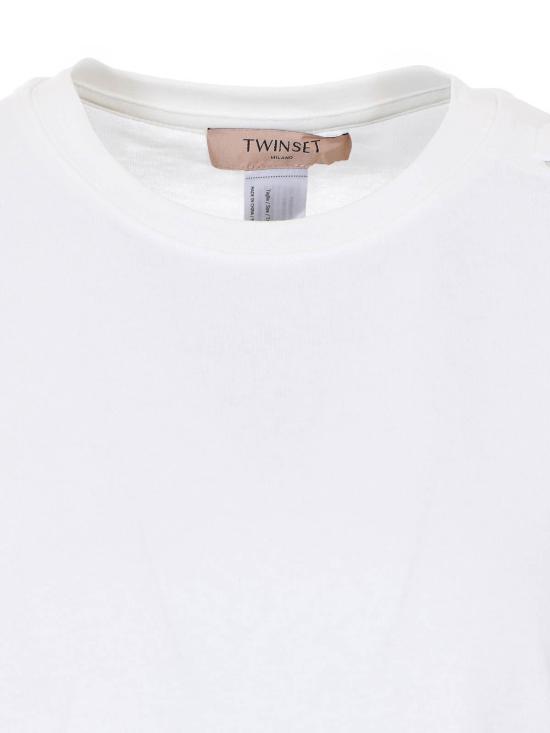 26SS 트윈셋 반팔 티셔츠 261TP211100001 White - TWINSET
