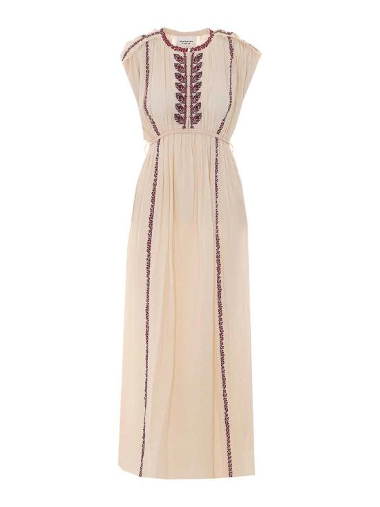 26SS 이자벨마랑에뚜왈 미디 스커트 RO1050FAD1J16EBERD Beige