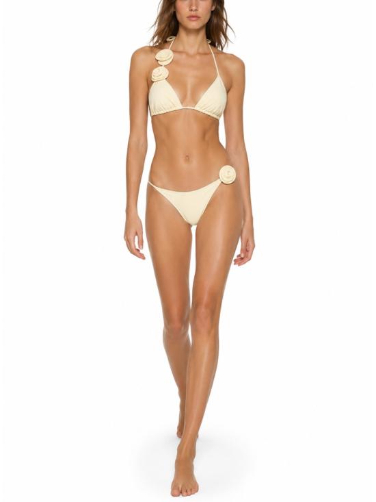 26SS 라 레베체 비치웨어 ASHARBIKINI TOP IVORY - LA REVECHE