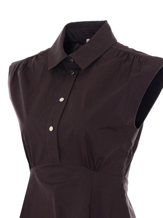 26SS 리우조 미디 원피스 WA6514T485391109 Brown - LIU JO