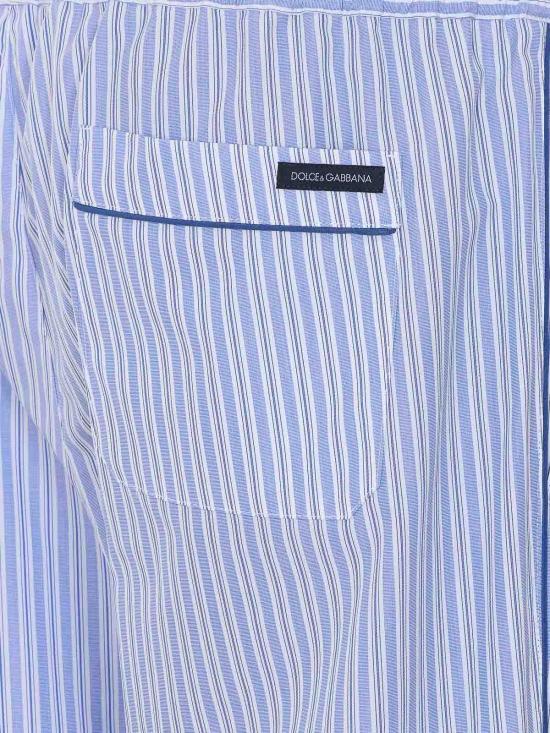 26SS 돌체앤가바나 스트레이트 팬츠 GVRMATFR510S8051 Blue - DOLCE & GABBANA