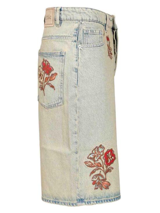 26SS 드롤드무슈 데님 숏팬츠 KBS147CO123DUS Light Blue - DROLE DE MONSIEUR