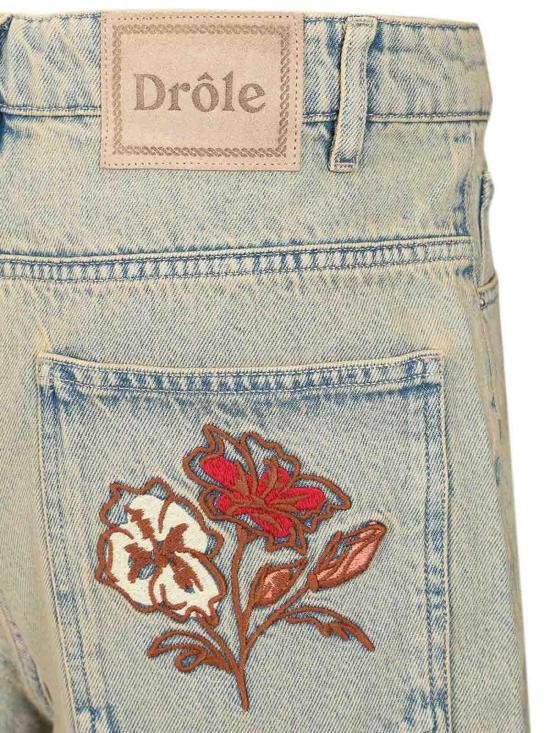 26SS 드롤드무슈 데님 숏팬츠 KBS147CO123DUS Light Blue - DROLE DE MONSIEUR