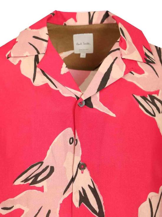 26SS 폴 스미스 반팔 셔츠 M1R905UV0299922 Pink - PAUL SMITH