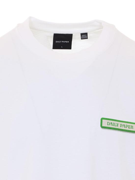 26SS 데일리 페이퍼 반팔 티셔츠 2610032WHITE White - DAILY PAPER