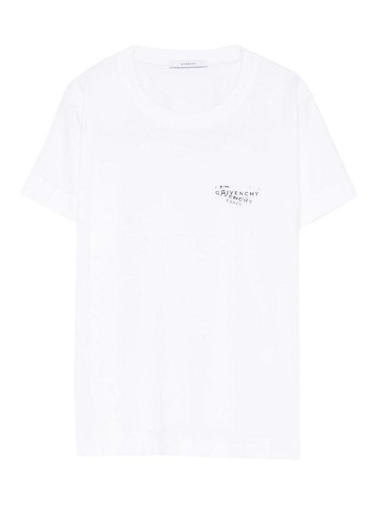 26SS 지방시 반팔 티셔츠 BW70FJP7A7100WHITE White