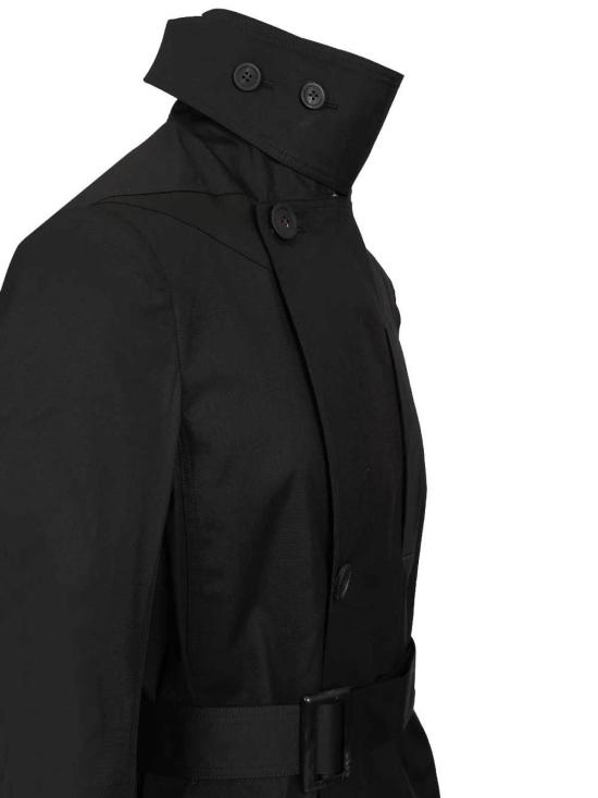 26SS 릭 오웬스 트렌치 코트 RR01F2968TE09 Black - RICK OWENS