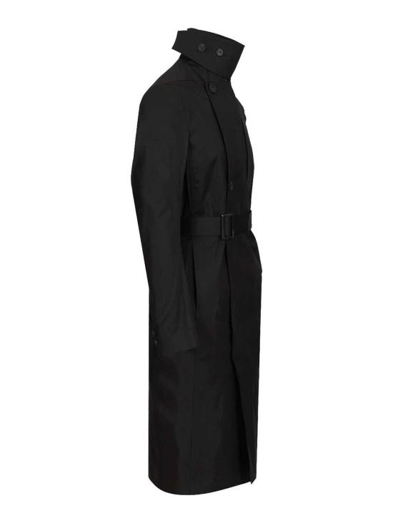 26SS 릭 오웬스 트렌치 코트 RR01F2968TE09 Black - RICK OWENS