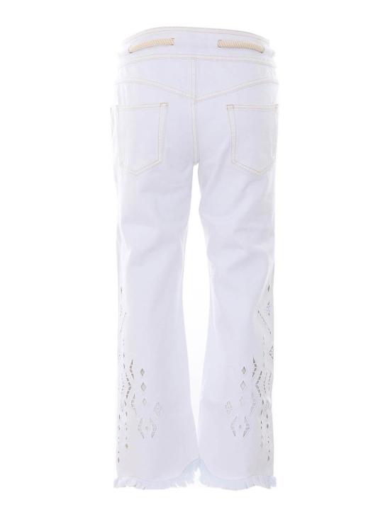 26SS 이자벨마랑 ALISON 킥 플레어 데님 팬츠 PA0694FAD2H01I20WH White - ISABEL MARANT
