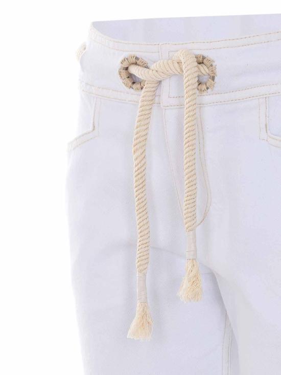 26SS 이자벨마랑 ALISON 킥 플레어 데님 팬츠 PA0694FAD2H01I20WH White - ISABEL MARANT