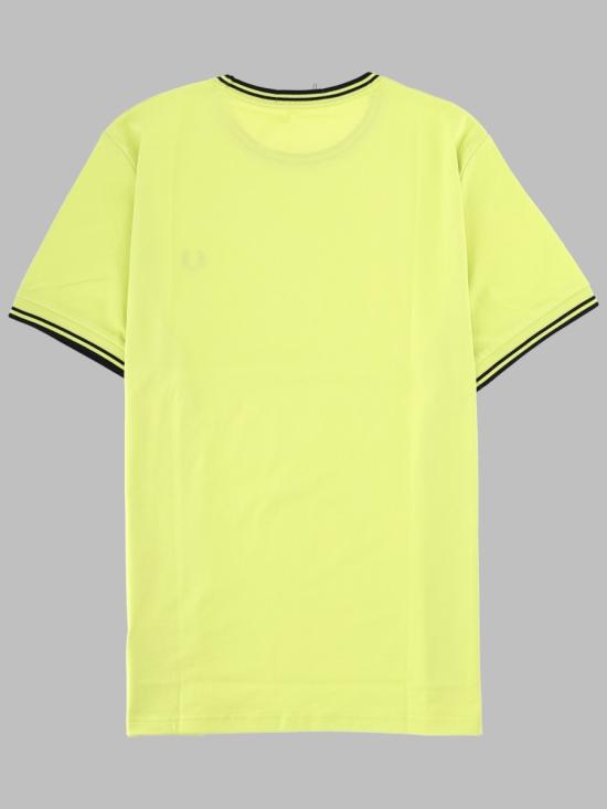 26FW 프레드페리 반팔 티셔츠 FP M1588V 58 84B YELLOW - FRED PERRY