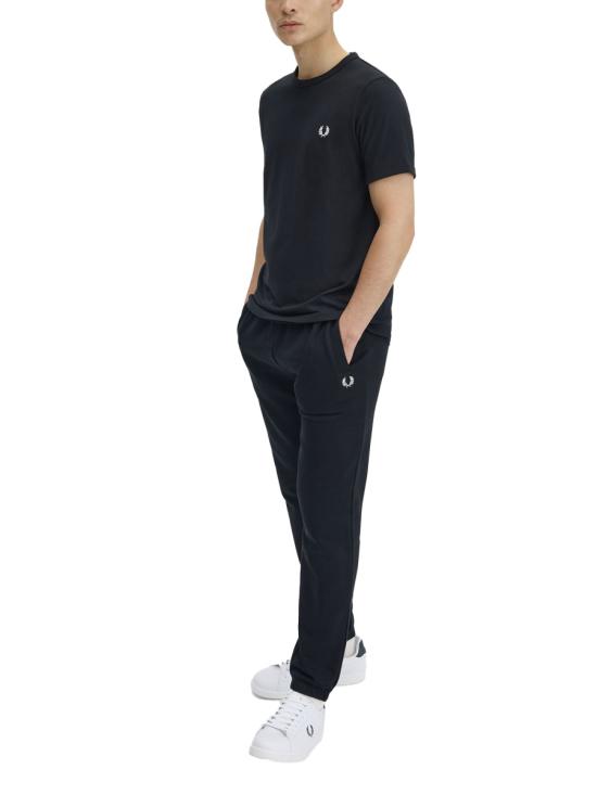 26FW 프레드페리 반팔 티셔츠 FP M3519 58 102 BLACK - FRED PERRY