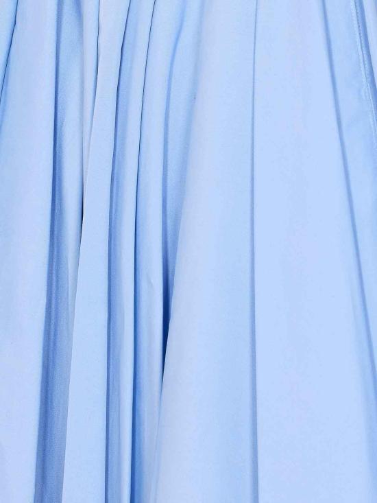 26SS 아미 코튼 미디 코롤라 스커트 FSK444CO0063484 Blue - AMI