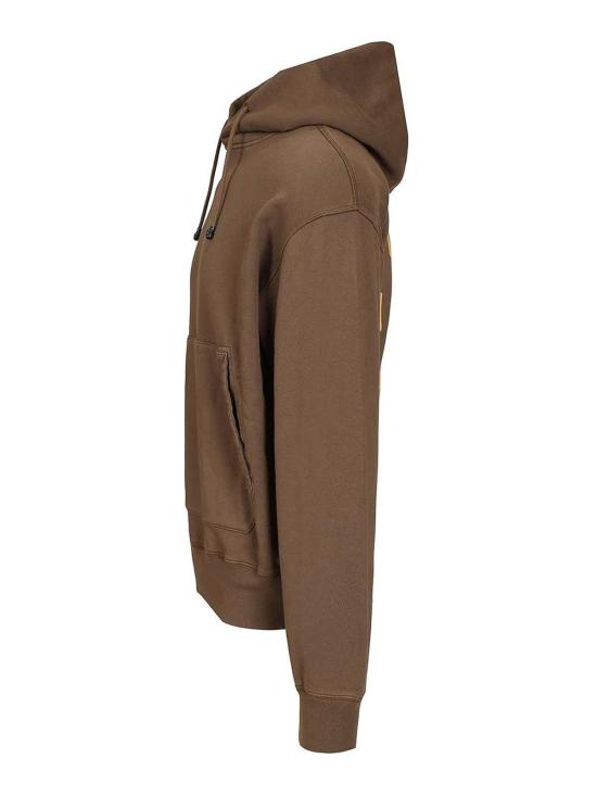 26SS 스톤 아일랜드 후드 티셔츠 6100002S0288V007C Dark Red - STONE ISLAND