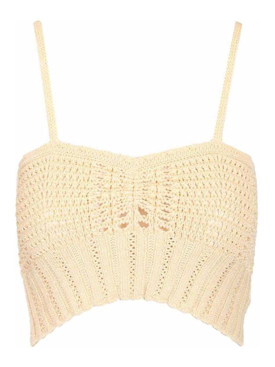26SS 포르테포르테 민소매 티셔츠 14938F49M0010 White