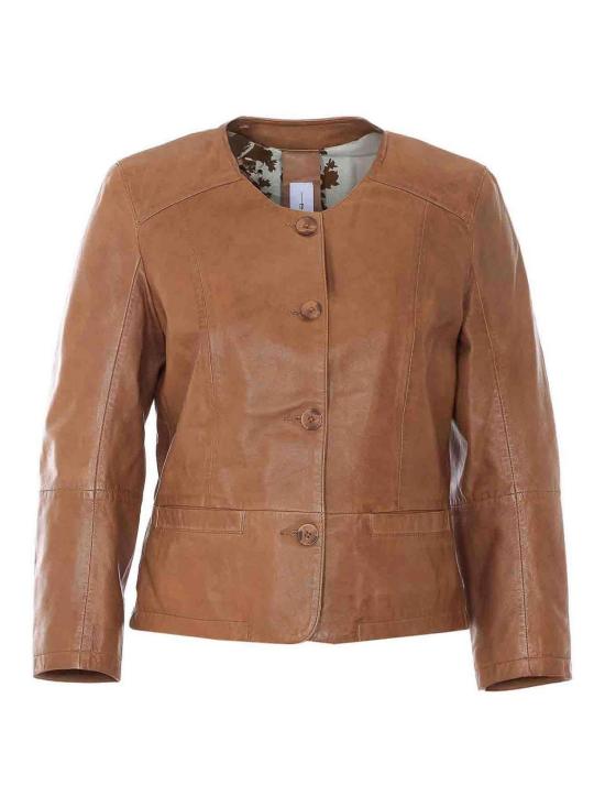 26SS 불리 가죽 자켓 7929CARAMELLO Brown