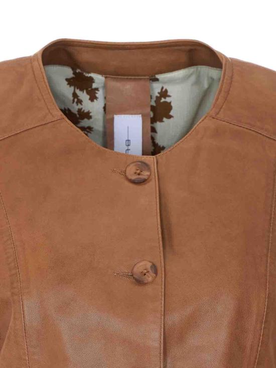 26SS 불리 가죽 자켓 7929CARAMELLO Brown - BULLY
