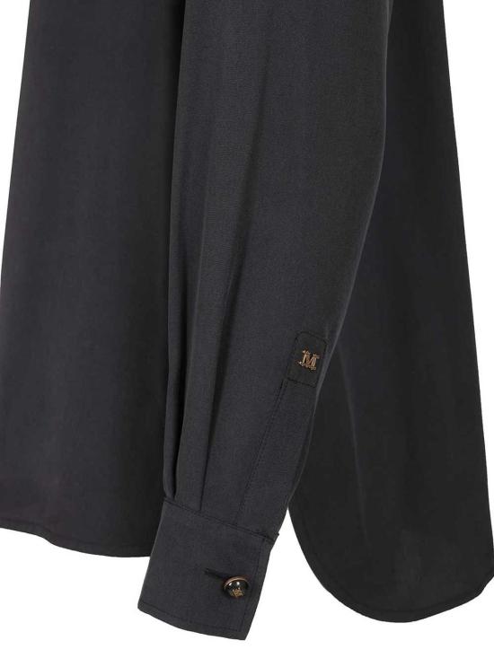 26SS 막스마라 시아마세 실크 셔츠 261111115160017E18 Blue - MAX MARA