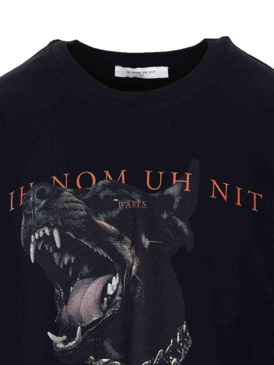 26SS 이놈어닛 반팔 티셔츠 NUS26272009 Black - IH NOM UH NIT