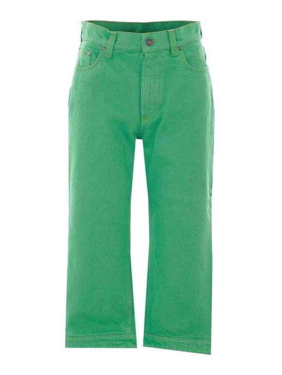 26SS 베르사체 스트레이트 팬츠 10237411A178711DB00 Green