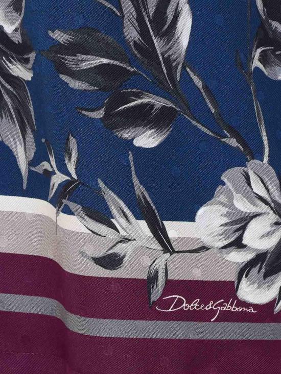 26SS 돌체앤가바나 피오니 프린트 하와이 트윌 셔츠 G5KS3THI10PHB5SU - DOLCE & GABBANA