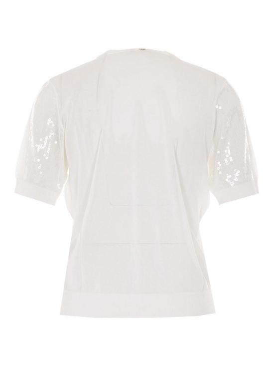 26SS 리우조 반팔 티셔츠 WA6216MA68RP9691 White - LIU JO