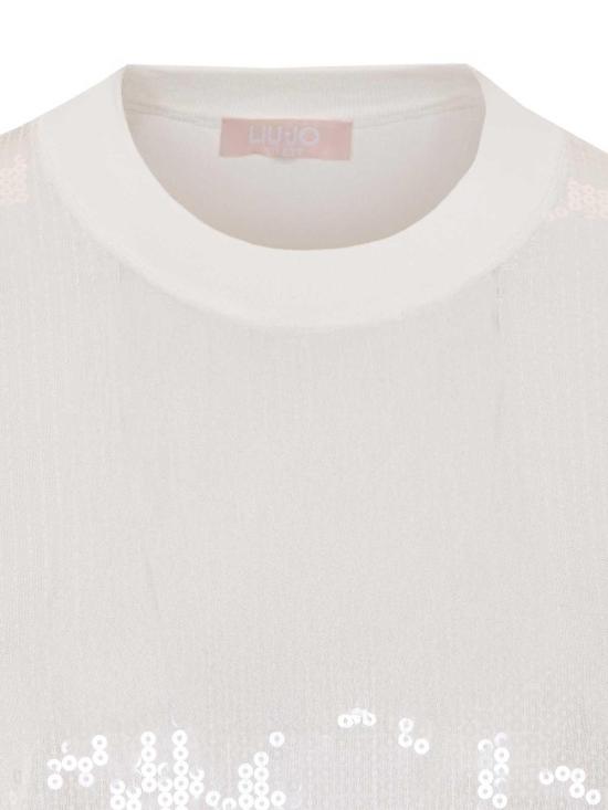 26SS 리우조 반팔 티셔츠 WA6216MA68RP9691 White - LIU JO