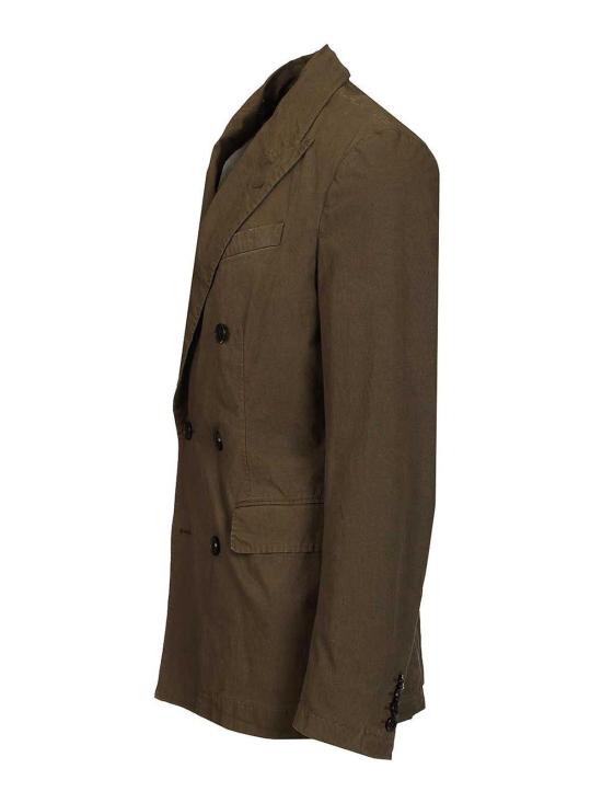 26SS 드리스 반 노튼 수트 자켓 26102040833216E15 Green - DRIES VAN NOTEN