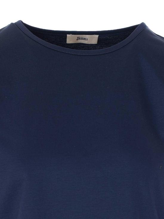 26SS 에르노 반팔 티셔츠 JG000258DM01520639200 Blue - HERNO