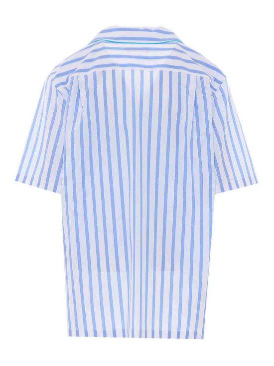 26SS 돌체앤가바나 스트라이프 포플린 셔츠 F5U31TFR52WS8051 Blue - DOLCE & GABBANA