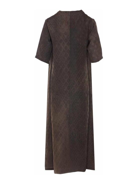 26SS 우마 왕 미디 원피스 UP5002UW690 Brown - UMA WANG