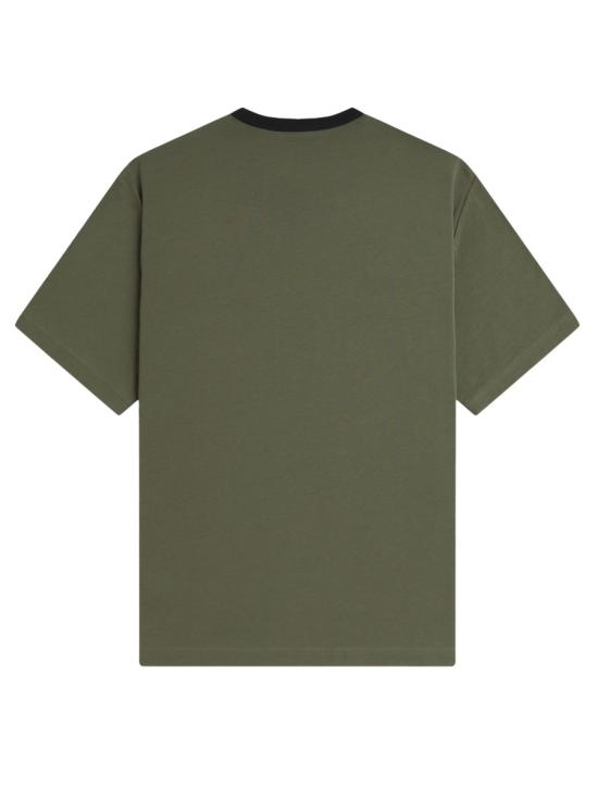 26FW 프레드페리 반팔 티셔츠 FP SM2163 58 X21 GREEN - FRED PERRY