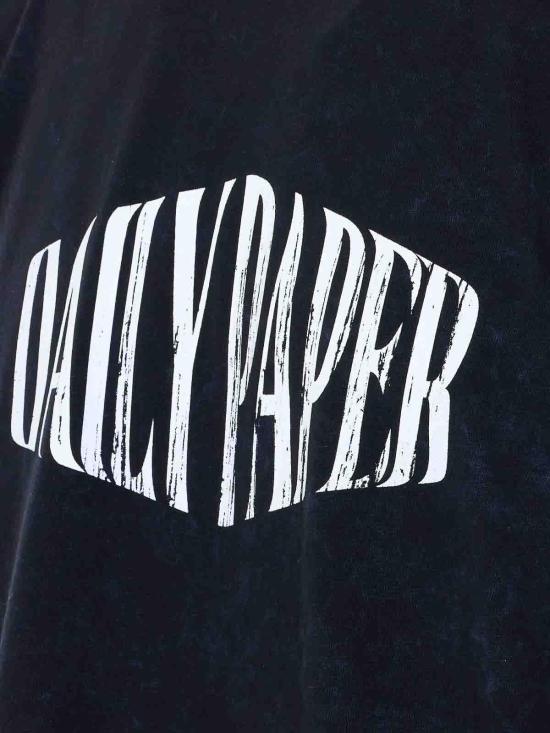26SS 데일리 페이퍼 반팔 티셔츠 2610064BLACK Black - DAILY PAPER
