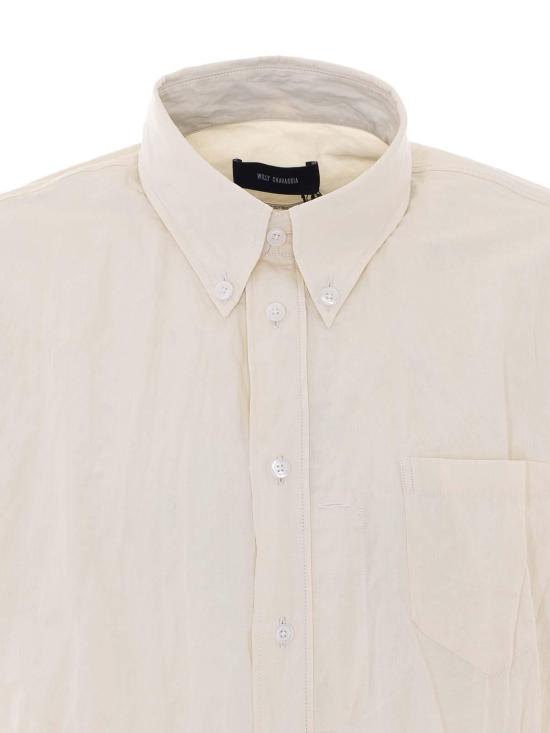 26SS 윌리 차바리아 긴팔 셔츠 WCSHT0057065 Beige - WILLY CHAVARRIA