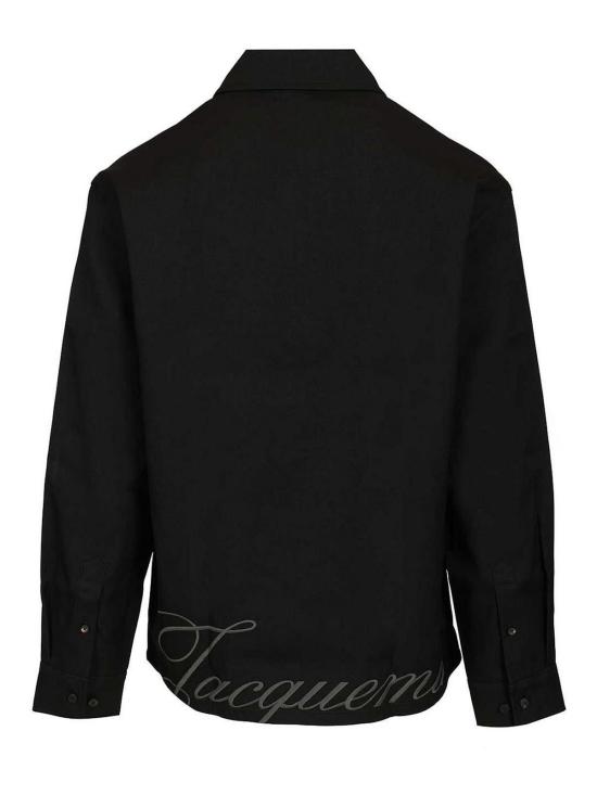 26SS 자크뮈스 긴팔 셔츠 26ESHM00576AW00739990 Black - JACQUEMUS