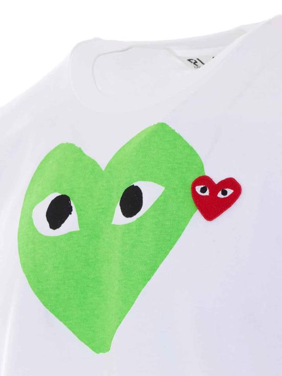 26SS 꼼데가르송 반팔 티셔츠 T1063 White - COMME DES GARCONS