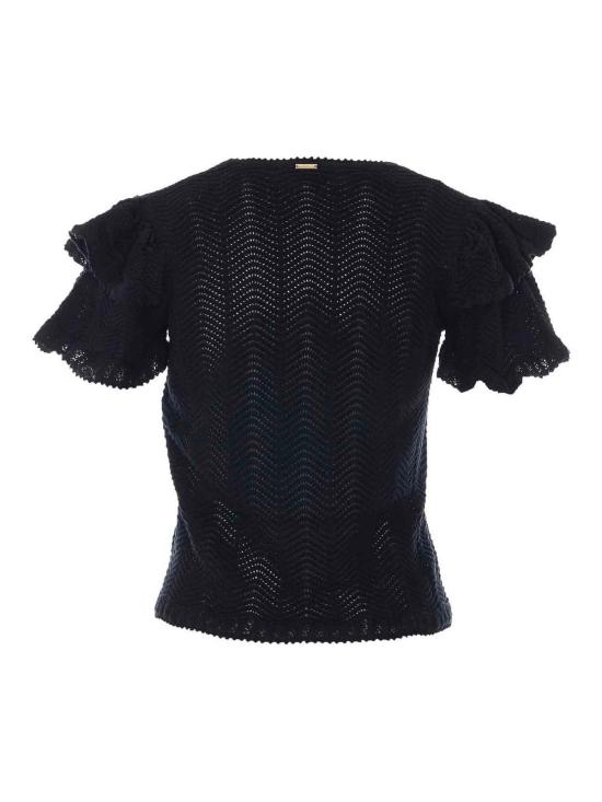 26SS 트윈셋 반팔 티셔츠 261TT305100006 Black - TWINSET