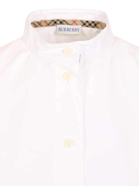 26SS 버버리 미디 원피스 8122377 White - BURBERRY