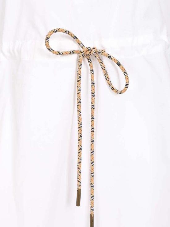26SS 버버리 미디 원피스 8122377 White - BURBERRY