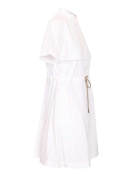 26SS 버버리 미디 원피스 8122377 White - BURBERRY