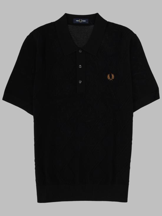 26FW 프레드페리 긴팔 셔츠 FP K9748 58 102 BLACK