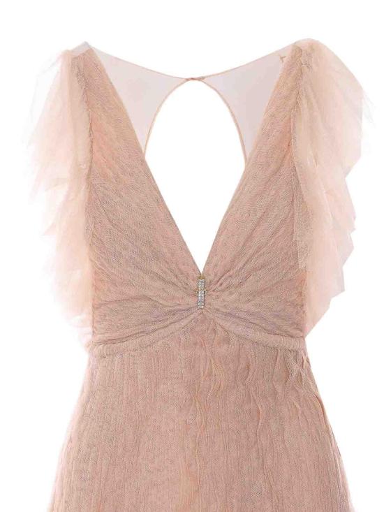 26SS 엘리자베타프랜치 롱 원피스 AR80J62E2EA1 Nude Neutrals - ELISABETTA FRANCHI