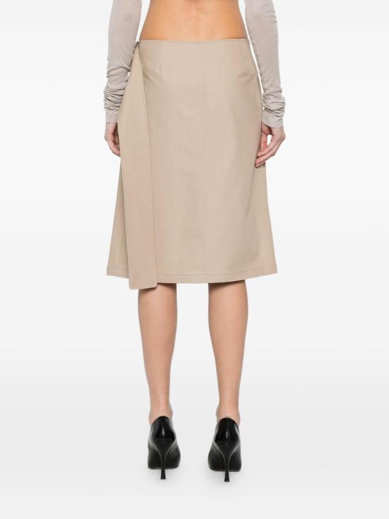 26SS 쿠레쥬 미디 스커트 126CJU343CO01341005 BEIGE - COURREGES